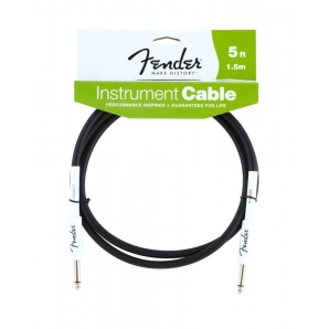 Инструментальный кабель Fender Performance Instrument Cable 1,5 m BK
