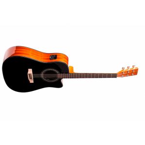 Электроакустическая гитара Rafaga HDC-100CE (BK)