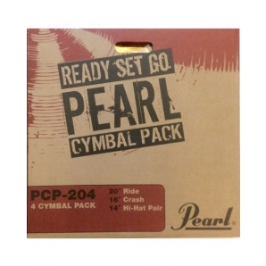 Комплект тарелок Pearl PCP-204