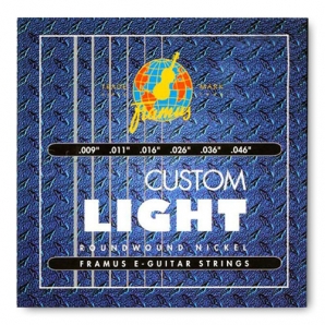 Струны для электрогитары Framus 45210 Blue Label Custom Light (.09-.46)
