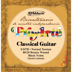 Струны для классической гитары D'Addario EJ47B ProArte 80/20 Bronze Normal Tension