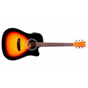 Электроакустическая гитара Rafaga HDC-100CE (VS)
