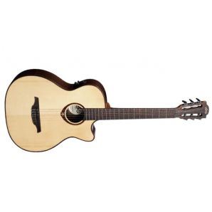 Класическая гитара с датчиком Lag Tramontane TN-400ACE (NAT)