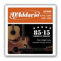 Струны для акустической гитары D'Addario EZ900 Bronze Extra Light (.10-.50)