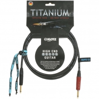 Инструментальный кабель Klotz TI-0300PSP Titanium Instrument Cable silentPlug 3 m
