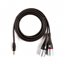 Инсертный кабель Planet Waves PW-MPXLR-06 Custom Series (2 x XLR - 1/8" miniJack)