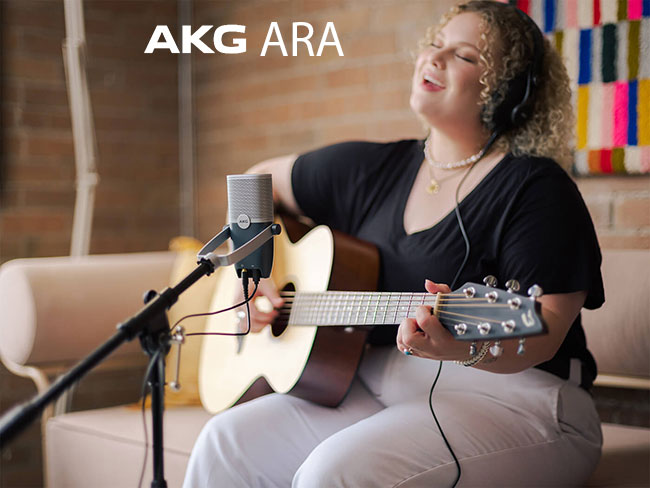 Анонс: конденсаторный USB-микрофон AKG Ara купить в Украине beat.com.ua