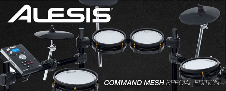Новинка: ударки Alesis Surge Mesh Kit Special Edition та Command Mesh Kit Special Edition купити в Україні beat.com.ua