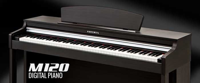 Новинка: цифрові піаніно Kurzweil M115 та M120 купити в Україні beat.com.ua