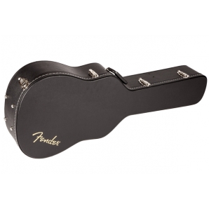 Кейс для акустической гитары Fender Flat-Top Dreadnought Acoustic Guitar Case Black