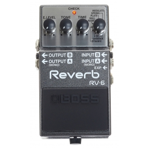 Педаль эффектов Boss RV-6 Digital Reverb