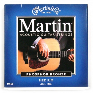 Струны для акустической гитары Martin M-550 Traditional 92/8 Phosphor Bronze Medium (.013-.056)