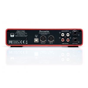 Аудиоинтерфейс Focusrite Scarlett 2i4