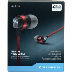 Наушники Sennheiser CX 3.00 red