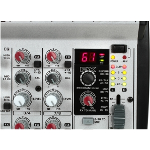 Микшерный пульт Behringer Eurorack UB1002FX