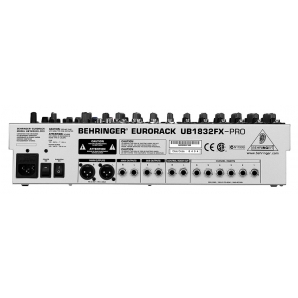 Микшерный пульт Behringer Eurorack UB1832FX-PRO