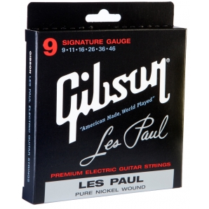Струны для электрогитары Gibson SEG-LP9 Les Paul Electric (6 струн .009-.042)