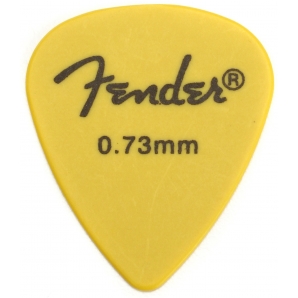 Набор медиаторов Fender Matte Derlin Pickpacks Medium Yellow 12 шт.