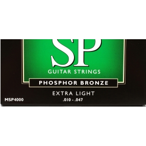 Струны для акустической гитары Martin MSP-4000 SP 92/8 Bronze Extra Light (.010-.047)