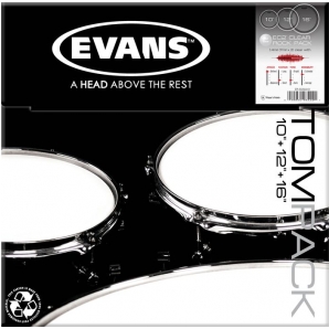Набор пластиков Evans ETP-EC2SCLR-R EC2 Clear Rock