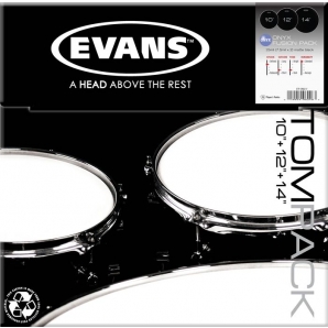 Набор пластиков Evans ETP-ONX2-S Onyx2 Coated Standard