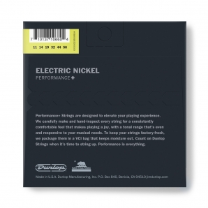 Струны для электрогитары Dunlop DEN1156 Electric Nickel Perfomance+ (6 струн .011-.056)