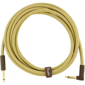 Инструментальный кабель Fender Cable Deluxe Series 10' 3 m Angled Tweed