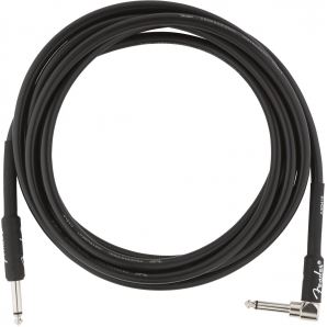 Инструментальный кабель Fender Cable Professional Series 10' 3 m Angled Black