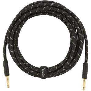 Инструментальный кабель Fender Cable Deluxe Series 15' 4.5 m Black Tweed