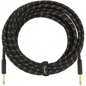 Инструментальный кабель Fender Cable Deluxe Series 25' 7.5 m Black Tweed