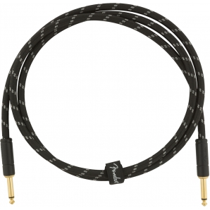 Инструментальный кабель Fender Cable Deluxe Series 5' 1.5 m Black Tweed