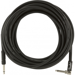 Инструментальный кабель Fender Cable Professional Series 25' 7.5 m Angled Black
