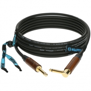 Инструментальный кабель Klotz TIW0450PR Titanium Walnut Instrument Cable 4.5 m
