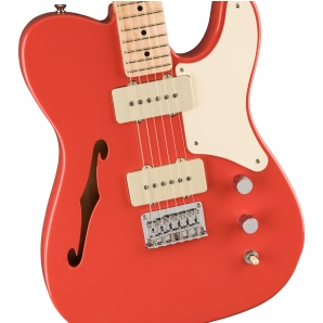 Полуакустическая гитара Squier Paranormal Cabronita Telecaster Thinline MN Fiesta Red
