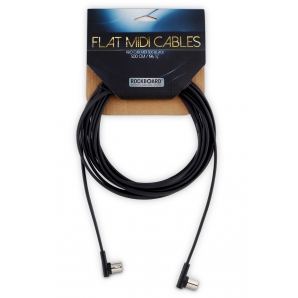 MIDI кабель Rockboard RBO CAB MIDI 500 BK Flat MIDI Cable