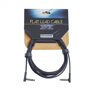 Инструментальный кабель Rockboard RBO CAB FL300 BLK AA Flat Instrument Cable