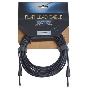 Инструментальный кабель Rockboard RBO CAB FL600 BLK SS Flat Instrument Cable