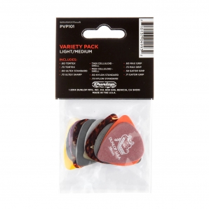 Набор медиаторов Dunlop PVP101 Pick Variety Pack Light-Medium (12 шт.)