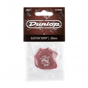 Набор медиаторов Dunlop 417P.58 Gator Grip Pick 0.58 (12 шт.)