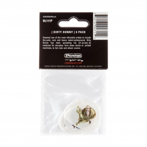 Набор медиаторов Dunlop BL111P1.0 Dirty Donny Series 1 Assortment Pick 1.0 (6 шт.)