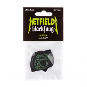 Набор медиаторов Dunlop PH112P1.14 Hetfield's Black Fang Pick 1.14 (6 шт.)