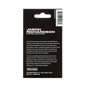 Набір медіаторів Dunlop 561PJR Jason Richardson Custom Jazz III Pick 1.38 (6 шт.)