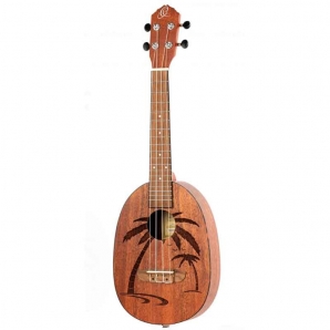 Укулеле Ortega Bonfire Series RUPA5MM Pineapple, Concert, Sapele