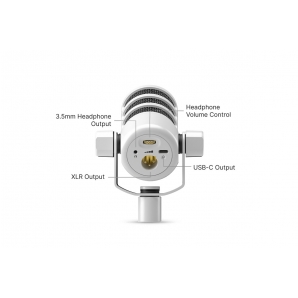 USB мікрофон Rode PodMic USB White