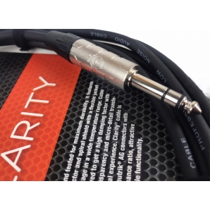 Інструментальний кабель Clarity JACK-JACK(R)-B-G/3m