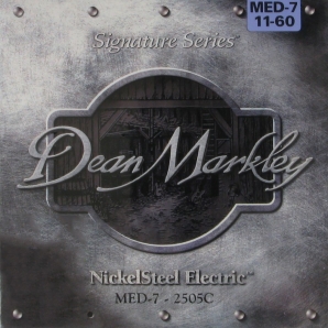 Струны для электрогитары Dean Markley 2505C NickelSteel Electric MED 7 (.011-.060)