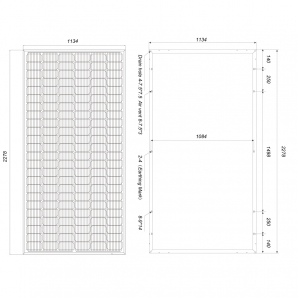 Сонячна панель Big Solar650W144C