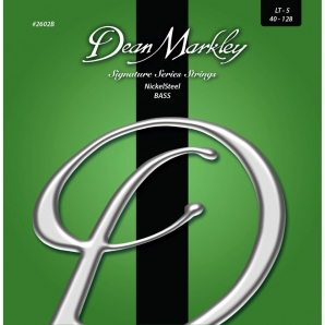 Струны для бас гитары Dean Markley 2602B Nickelsteel Bass LT5 (.040 - .128)