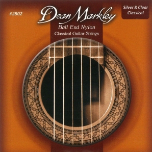 Струны для классической гитары Dean Markley 2802 Ball End Nylon SIV/CLR (.28 - .42)