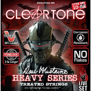 Струны для электрогитары Cleartone DML9520 Electric Dave Mustaine Live Set (.10 - .52)